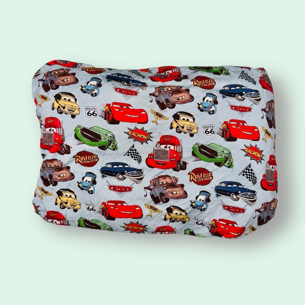 Bamboo Cars Crib Sheet